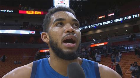 Timberwolves Karl Anthony Towns Will Suit Up No Matter What Youtube