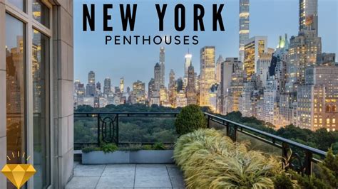 Most Spectacular Luxury Penthouses In NEW YORK Inside Tour YouTube