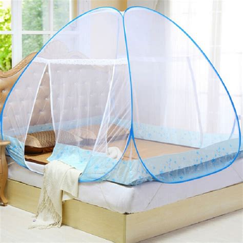 The jqwupup mosquito net for bed is a basic mosquito net that is perfect for the twin bed. Mosquito Net Bed Canopy Camping Portable Travel Home Anti ...