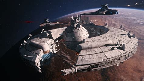 Trade Federations Lucrehulk Class Battleship Star Wars Ships Design