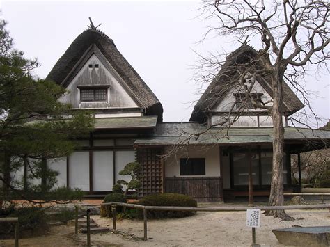 Filetraditional Japanese House Wikimedia Commons