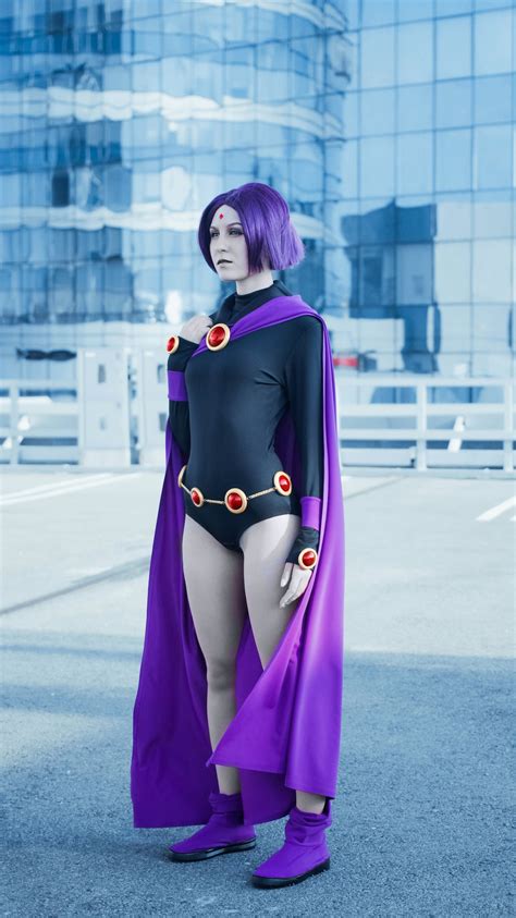 Halloween Costume Raven From Teen Titans Go Cosplay Costume Etsy