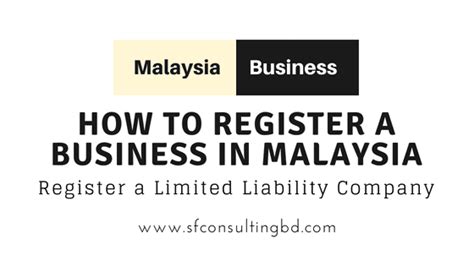 Since 2016, it is no longer required to have local foreigners are not allowed to register sole proprietor, enterprise, or llp companies in malaysia, these entities are meant for malaysian only. Limited Liability Company in Malaysia for foreigner- LLC ...