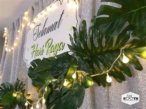 Fun Ideas For Hari Raya Celebrations Open House Tagbooth Photobooth