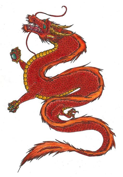 Red Chinese Dragon By Onemoredaytoregret On Deviantart Clipart Best