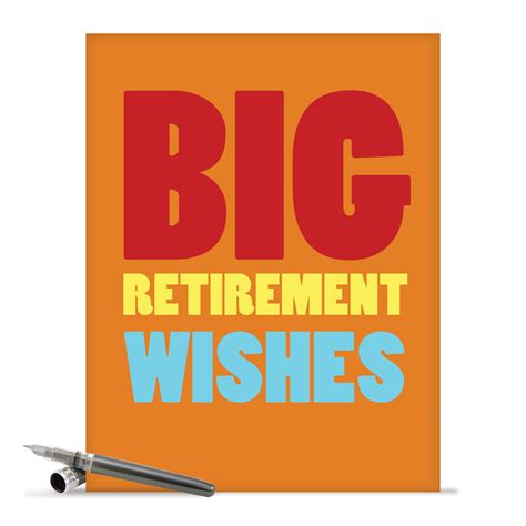 J2734rtg Jumbo Humorous Retirement Card Big Retirement Wishes With