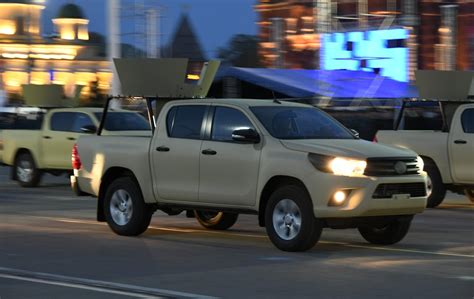 Russian Special Forces Receive Toyota Hilux Pickups