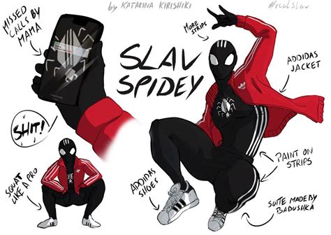 Slav Spidey By Katarina Kirishiki Spiderman Art Spider Art Spiderman Characters