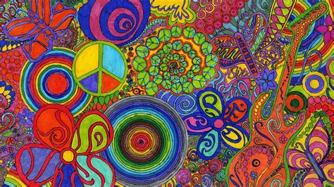 Agreeable Hippie Wallpaper Trippy Psychedelic The Sky Hd Wallpaper