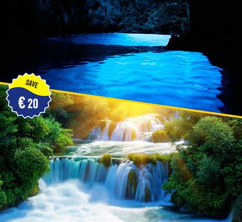 Blue Cave And Krka Waterfalls Combo Saver Tour