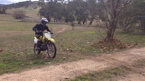 Kid Crashes Dirt Bike Into Bush Youtube