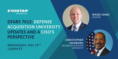 Defense Acquisition University Updates And A Cisos Perspective