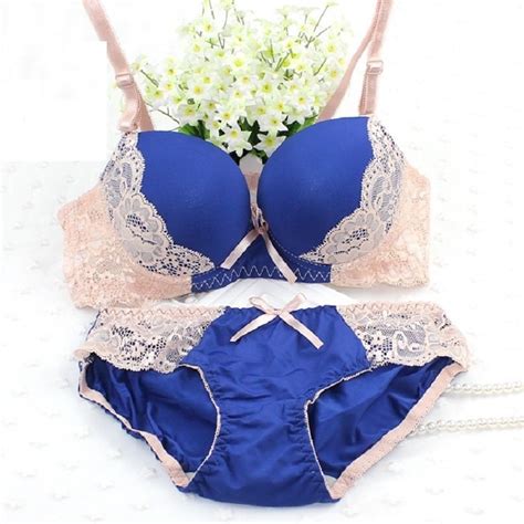new cotton push up bra luxury lace sexy underwear thin underwear ab cup bra suit female