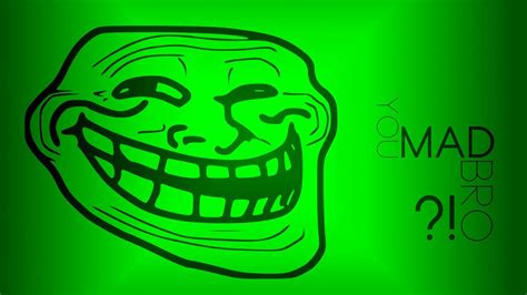Download Inter Funny Green Trollface Wallpaper Allwallpaper In Pc By
