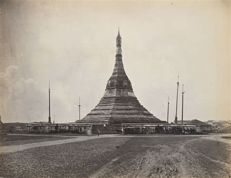 Sule Pagoda In The 1860s Now At The Heart Of Downtown Yangon History