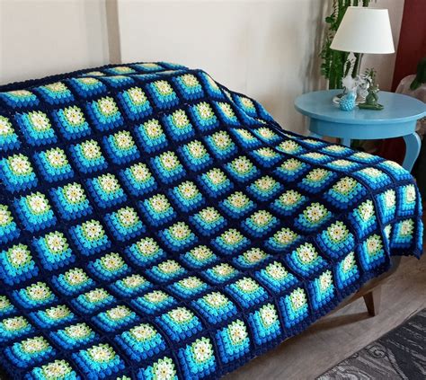 Handmade Crochet Blanket Handmade Blanket Crochet Blanket Etsy