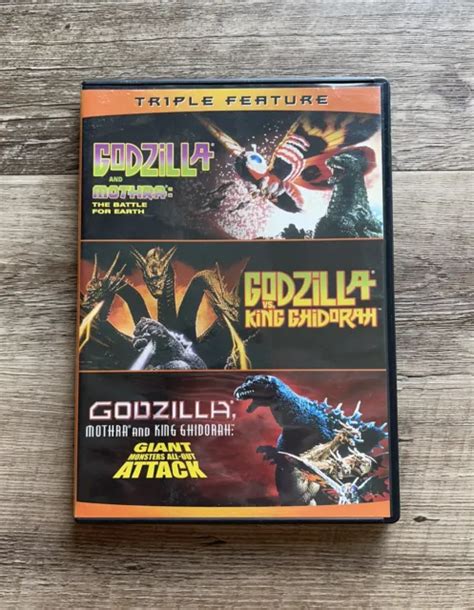 Godzilla Mothra E King Ghidorah Giant Monsters All Out Attack Dvd