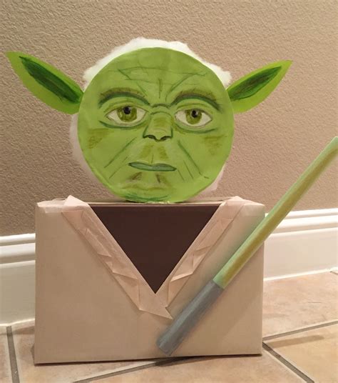 Yoda Valentines Card Box Valentine Card Box Valentine Day Boxes