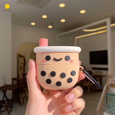 Airpods Pro Case 3d Bubble Tea Milk Tea Cartoon Soft Silicone Apple