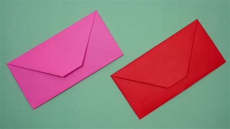 How To Make An Envelope Out Of Paper Without Glue Or Tape Diy Easy