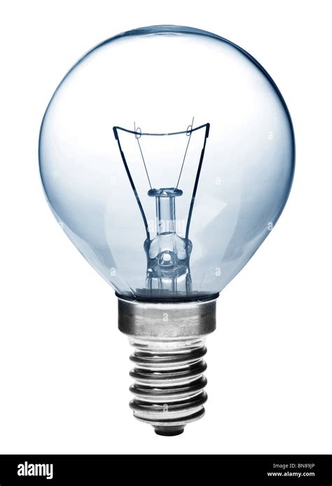 Light Bulb Lighting Equipment On White Background Stock Photo Alamy