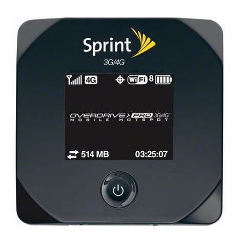 Sprints Overdrive Pro 3g4g Mobile Hotspot Lands On March 20th
