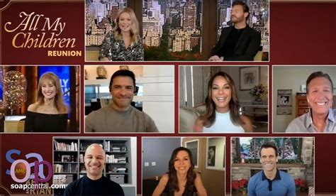 Watch All My Children Reunion Honors Kelly Ripas Anniversary At Abc