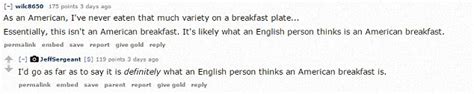 Us Foodies Not Impressed With English Diners Attempt At An ‘american Breakfast Daily Mail Online