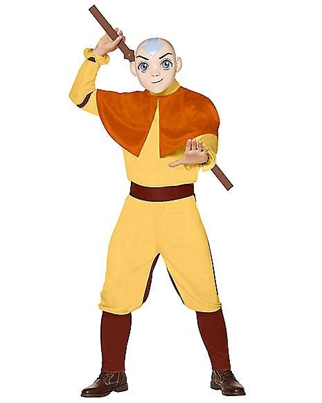 Adult Aang Costume Avatar The Last Airbender Spencers