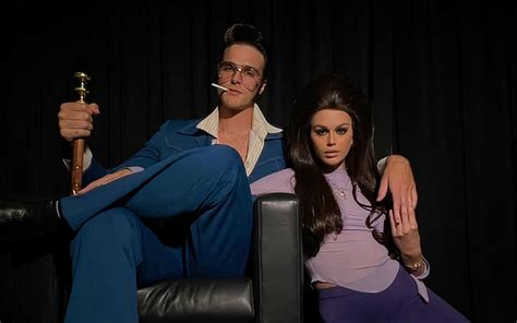 Elvis And Priscilla Presley Aka Jacobelordi Kaiagerber Couples Halloween Outfits Elvis