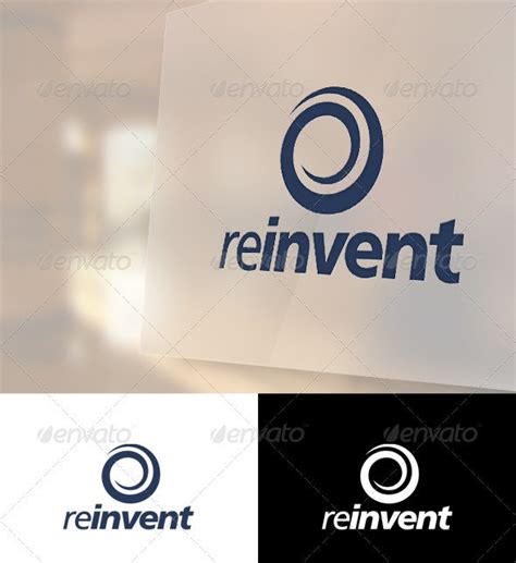 Reinvent Logo Template By Salutovidiu Graphicriver