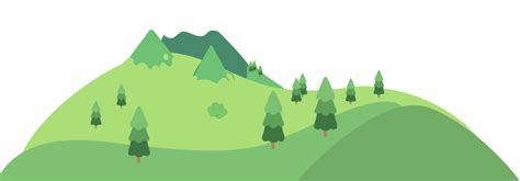 Download Hd Free Green Mountain Png Mountain Cartoon Images Png