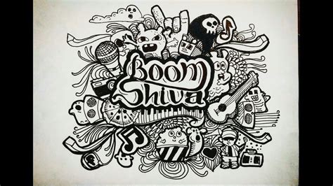 Doodle Art Designs With Names Download Free Mock Up