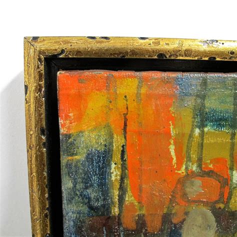 Mid Century Abstract Painting At 1stdibs