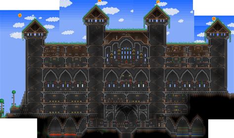 In this weekly series we look at different house designs and ideas to give you. Terraria house? More like terraria mansion. I did not ...