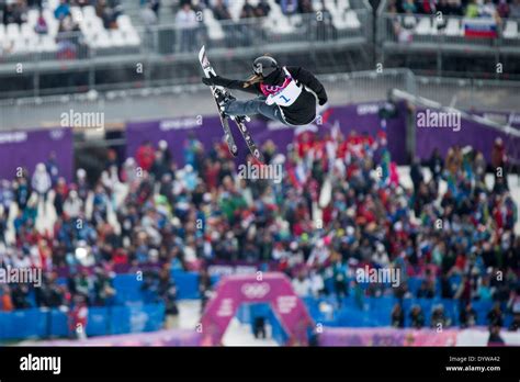 Lisa Zimmermann Ger Competing In The Ladies Ski Slopestyle At The