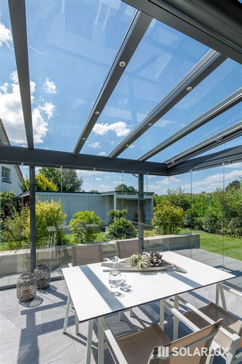 Glass Canopy To Feel Good Roof Terrace Design Patio Deck Designs
