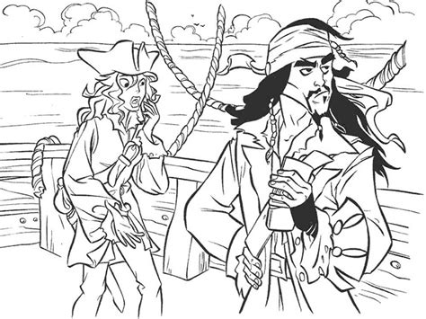 Print Pirates Of The Caribbean Outline Coloring Page Download Print Or Color Online For Free