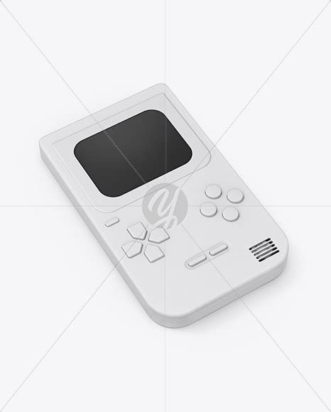 Handheld Game Machine Mockup Free Download Images High Quality Png 