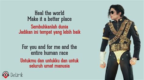 Maybe you would like to learn more about one of these? Heal The World - Michael Jackson (Lyrics video dan terjemahan) di 2020 | Michael jackson ...