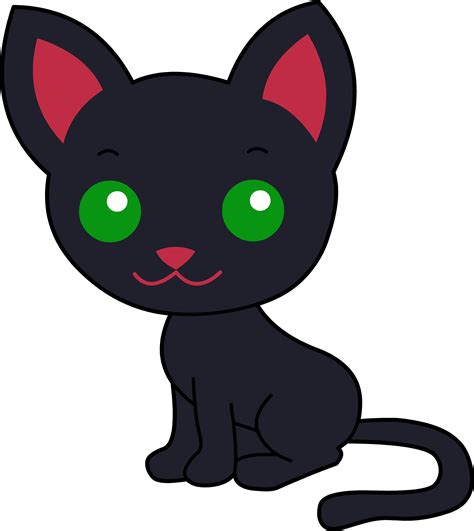 Clip Art Black Cat
