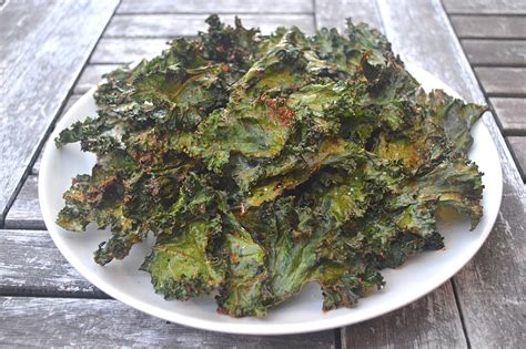 Mute Food Chips De Berza Rizada Kale Preparaci N Min Cocci N