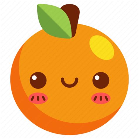 Avatar Cartoon Character Cute Fresh Fruit Orange Icon Download