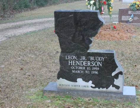 Leon Buddy Henderson Jr 1959 1996 Find A Grave Photos