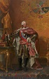 'Portrait of King Charles III of Spain', 1765, Oil on canvas, 283 x 170 ...