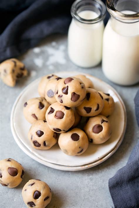 Chocolate Chip Cookie Dough Bites Cooking Classy