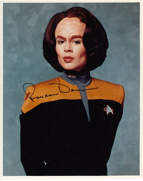 Roxann Dawson Autographed Star Trek Voyager 8x10 Photo