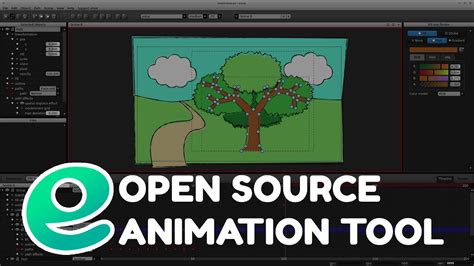 Enve Open Source 2d Animation Software Features Walkthrough Youtube