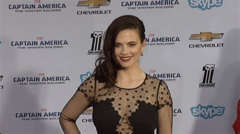 hayley atwell peggy carter captain america the winter soldier world premiere youtube