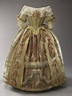 Queen Victoria (1819-1901) of England for the Stuart Ball, silk, lace ...